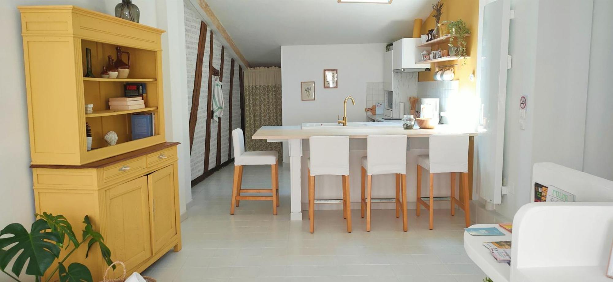 "Les Chacobins" - Appart'Etape Avec Garage Velos La Réole Kamer foto
